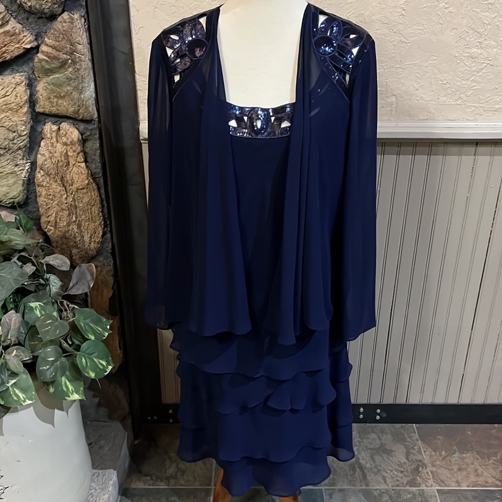 S.L. fashions 2-Piece Dress